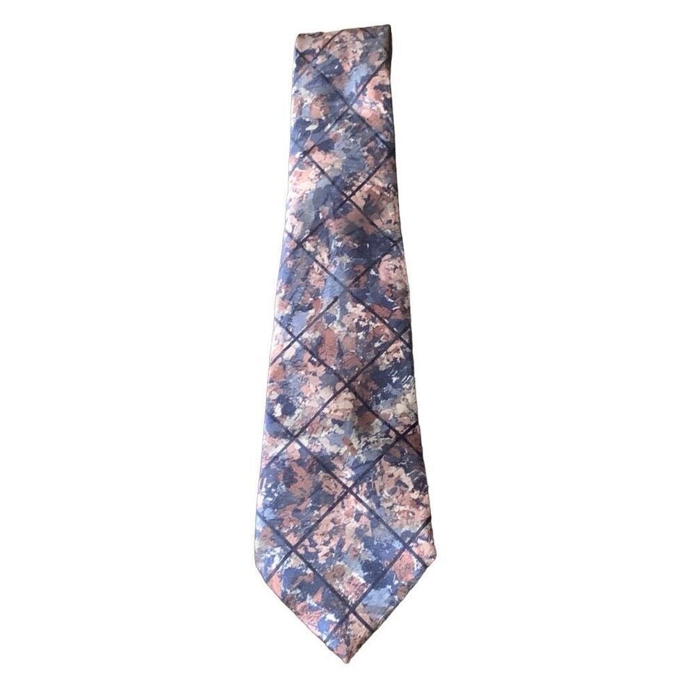 Pre Owned Men’s Mikael York Collection Tie Neck Tie Necktie Classic Design Style